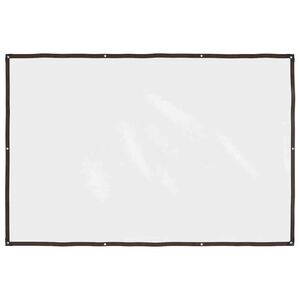 vidaXL B&acirc;che transparente avec &oelig;illets 2x3 m poly&eacute;thyl&egrave;ne