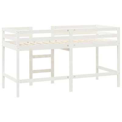 vidaXL Lit mezzanine d'enfants sans matelas avec échelle 90x200 cm