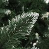 vidaXL Sapin de No&euml;l artificiel pr&eacute;-&eacute;clair&eacute; et pommes de pin 210 cm