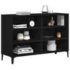 vidaXL Buffet Ch&ecirc;ne noir 103,5 x 35 x 70 cm Bois d'ing&eacute;nierie