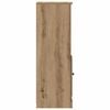 vidaXL Haut Armoire 3 pcs Ch&ecirc;ne artisanal Bois d'ing&eacute;nierie