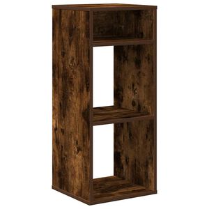 vidaXL Biblioth&egrave;que ch&ecirc;ne fum&eacute; 34x31x80 cm bois d'ing&eacute;nierie