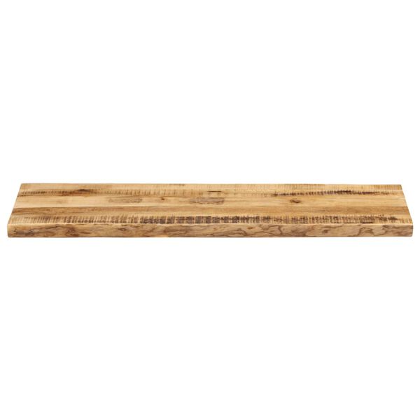 vidaXL Dessus de table bord vivant 110x40x2,5 cm bois de manguier brut