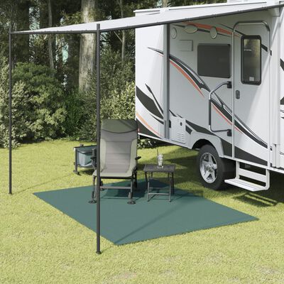 vidaXL Tapis de sol de camping vert 2,5x2 m