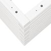 vidaXL Jardini&egrave;re blanc 90x40x46 cm bois de pin massif