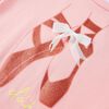 T-shirt pour enfants rose 116