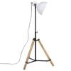 vidaXL Lampadaire 25 W blanc 75x75x90-150 cm E27