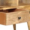 vidaXL Meuble TV 110x36x50 cm Bois massif de manguier