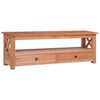 vidaXL Meuble TV 115x30x40 cm Bois d'acajou massif