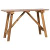 vidaXL Table console 130x40x80 cm bois de r&eacute;cup&eacute;ration m&eacute;lang&eacute;