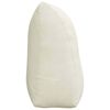 vidaXL Coussin de Dos Cr&egrave;me 100 x 24 x 50 cm Velours