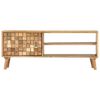 vidaXL Meuble TV 100x30x40 cm Bois d'acacia massif