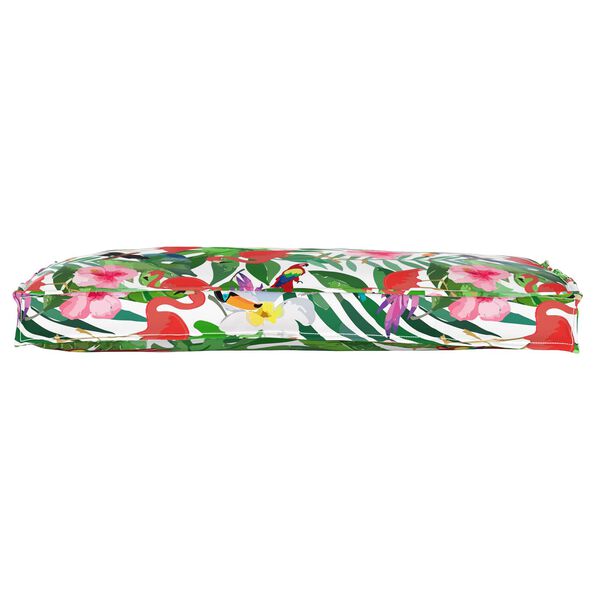 vidaXL Coussin Floral Multicolore 100 x 40 x 8 cm Tissu Oxford