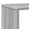 vidaXL Biblioth&egrave;que sonoma gris 102x29x143 cm bois d'ing&eacute;nierie