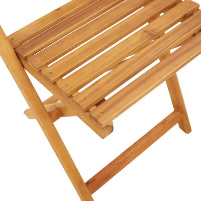 vidaXL Chaises de bistrot lot de 2 gris bois massif d'acacia et rotin