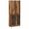 vidaXL Haut Armoire 2 pc Bois ancien 69,5 x 34 x 180 cm
