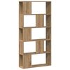 vidaXL Biblioth&egrave;que 5 niveaux ch&ecirc;ne artisanal bois ing&eacute;nierie