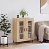 vidaXL Buffet ch&ecirc;ne sonoma 69,5x34x90 cm bois d'ing&eacute;nierie