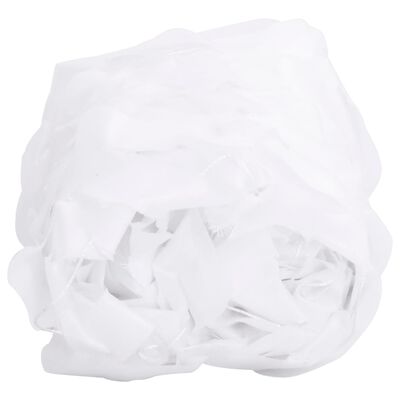 vidaXL Filet de camouflage avec sac de rangement 627x290 cm blanc