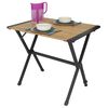 Eurotrail Table de camping Chambery Bambou S 80x63 cm