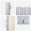 vidaXL Auvent lat&eacute;ral r&eacute;tractable de patio 170x1200 cm Cr&egrave;me