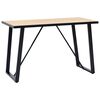vidaXL Table de salle &agrave; manger Ch&ecirc;ne 120x60x75 cm MDF