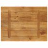 vidaXL Dessus de table 70x50x3,8 cm rectangulaire bois massif manguier
