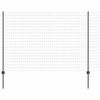 vidaXL Cl&ocirc;ture en fil soud&eacute; 10 x 1,6 m (l x h) Acier recouvert de PVC