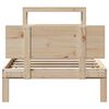 vidaXL Cadre de lit avec t&ecirc;te de lit sans matelas 90x200 cm