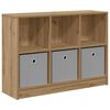vidaXL Buffet avec tiroir Ch&ecirc;ne artisanal 88,5 x 27,5 x 63,5 cm