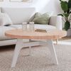 vidaXL Dessus de table &Oslash;90x4 cm rond bois massif de h&ecirc;tre
