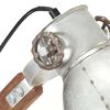 vidaXL Lampe de bureau industrielle Argent&eacute; Rond 58x18x90 cm E27
