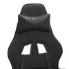 vidaXL Chaise de jeu Noir Similicuir