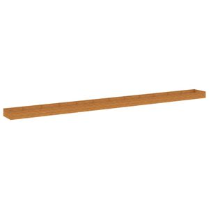 vidaXL Lit sur&eacute;lev&eacute; de jardin 1150x100x36 cm acier corten