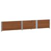 vidaXL Colliers de palette 2 pcs marron 150x100 cm bois de pin solide