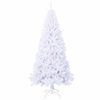 vidaXL Sapin de No&euml;l artificiel avec 300 LED Blanc 210 cm PVC et Acier