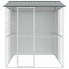 vidaXL Cage pour oiseaux Anthracite 215 x 310 x 247 cm Acier galvanis&eacute;