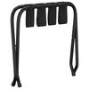 vidaXL Porte-bagages Noir 56x40x49 cm