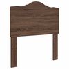 vidaXL Cadre de lit Ch&ecirc;ne brun 70 x 190 cm Bois d'ing&eacute;nierie