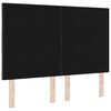 vidaXL T&ecirc;te de lit Marron fonc&eacute; 160 cm tissu