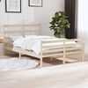 vidaXL Cadre de lit sans matelas bois de pin massif 140x190 cm
