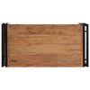 vidaXL Table basse 80x40x35 cm bois massif d'acacia