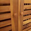 vidaXL Armoire de jardin Naturel 75 x 35 x 70cm Bois d'Acacia Massif