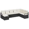 vidaXL Ensemble de Canap&eacute;s avec coussin 5 pcs polyrotin