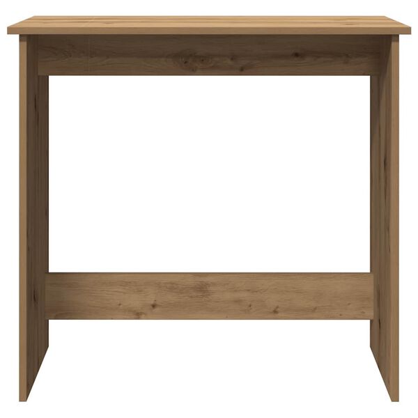 vidaXL Bureau ch&ecirc;ne artisanal 80x40x75 cm bois d'ing&eacute;nierie