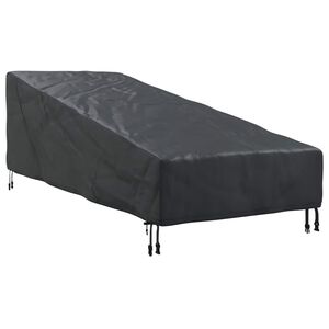 vidaXL Housse de meubles d'ext&eacute;rieur 195 x 76 x 82 cm Rectangulaire