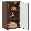 vidaXL Cabinet de salle de bain Ch&ecirc;ne brun 39 x 23,5 x 65 cm