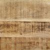 vidaXL Table basse 110x55x40 cm bois de manguier massif brut