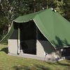 vidaXL Tente Tipi avec toit Vert 358 x 296 x 258 cm taffetas