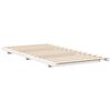 vidaXL Cadre de lit sur&eacute;lev&eacute; Blanc 80 x 200 cm Bois massif en pin